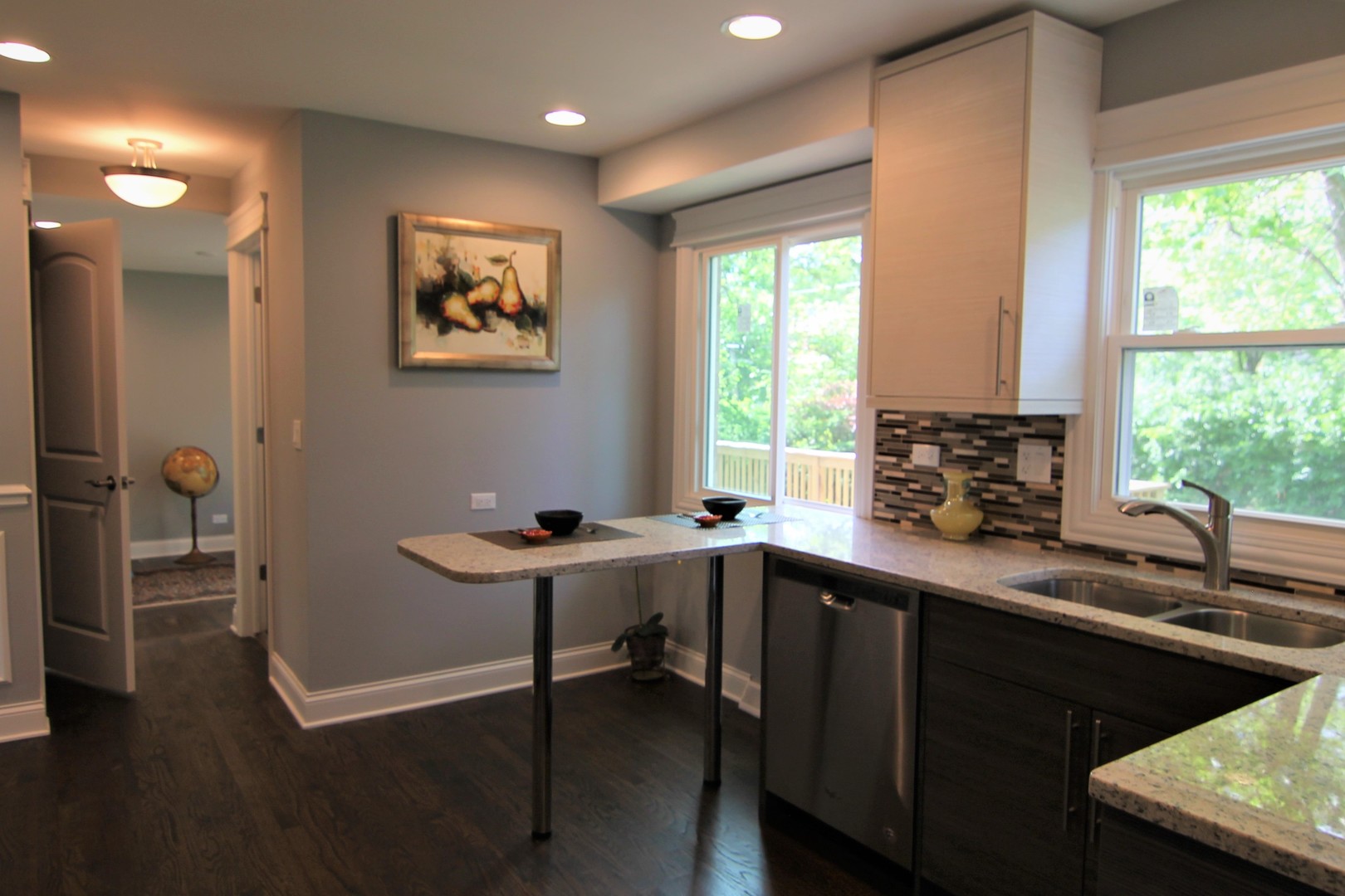 1112 Lake Cook Road Deerfield, IL 60015 - Photo 10 of 31 a view of a workspace with furniture and a window