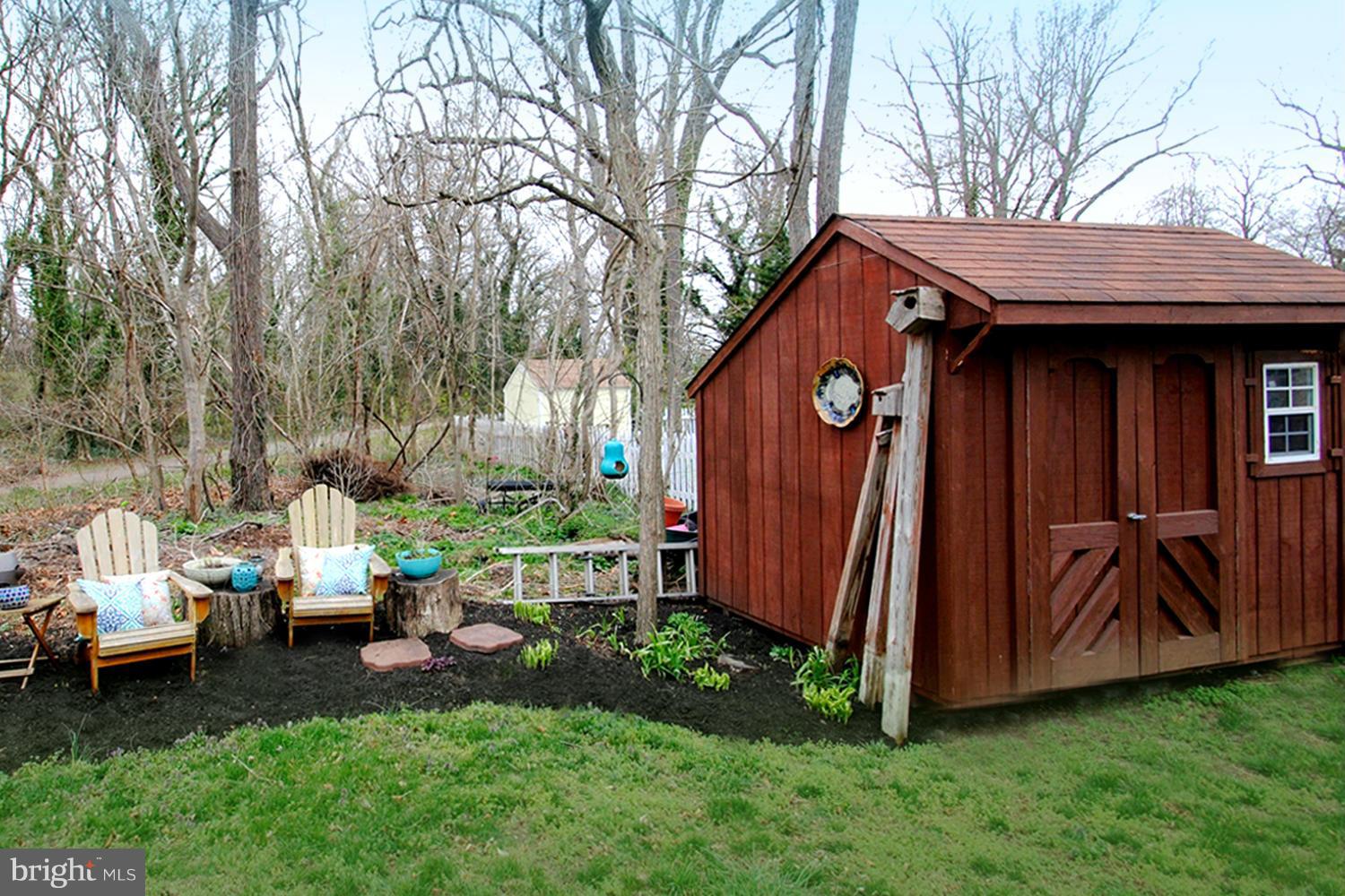 520 Broadwater Road Arnold, MD 21012 - Photo 18 of 30 Quaint Storage Shed and Garden Beds
