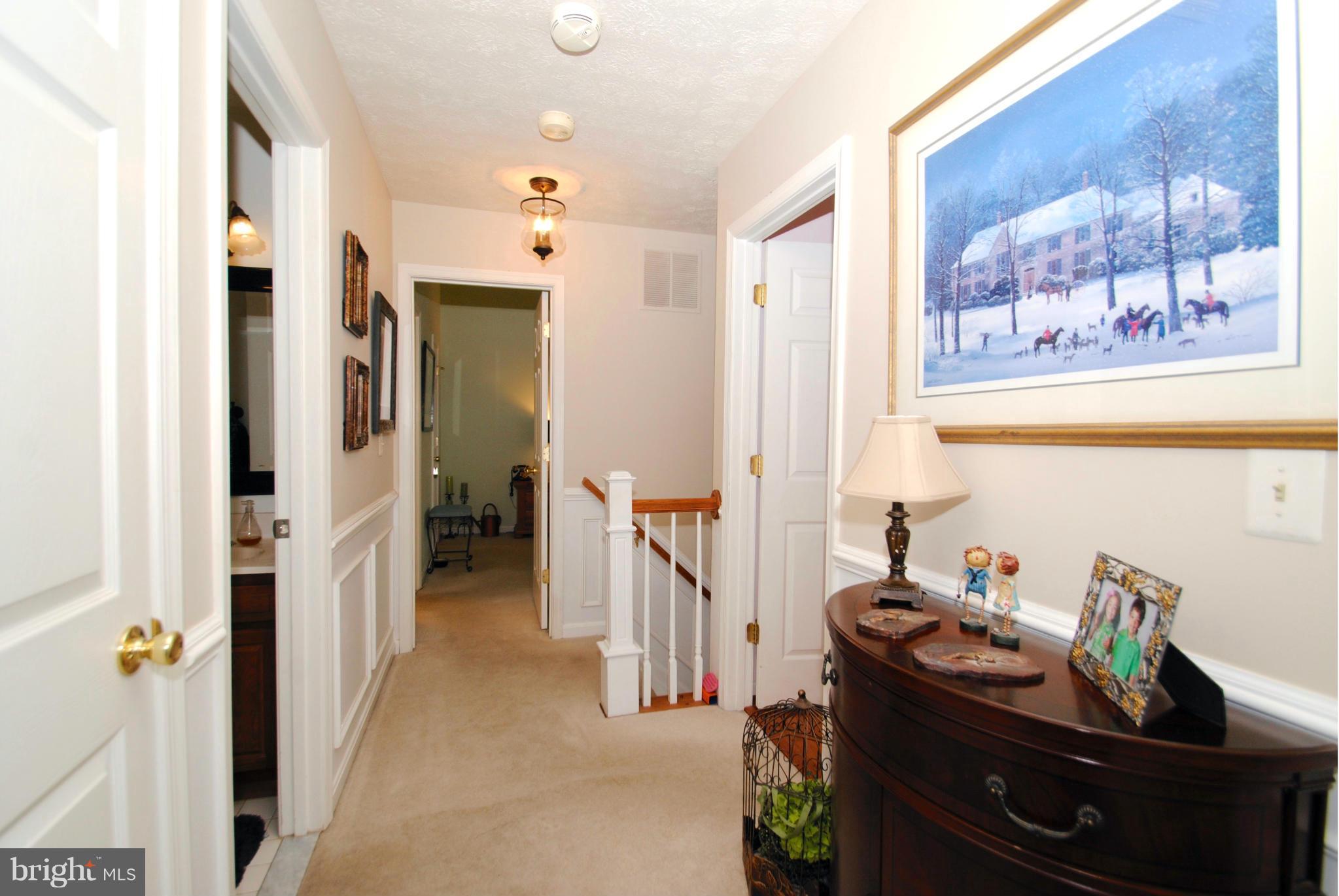 520 Broadwater Road Arnold, MD 21012 - Photo 22 of 30 Upper Level Landing with Panel Wainscoting