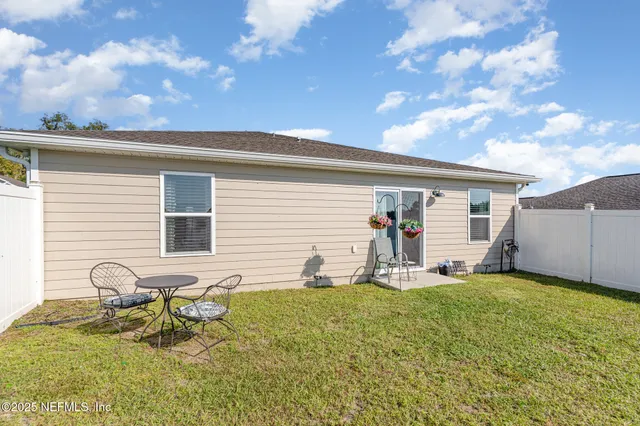 a house view with a sitting space