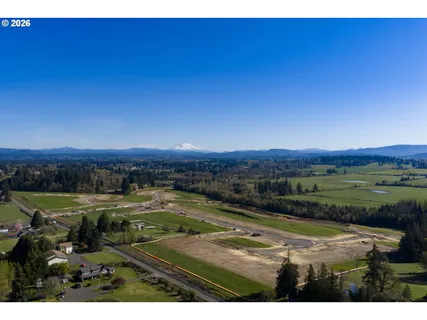 a view of an outdoor space yard and mountain view