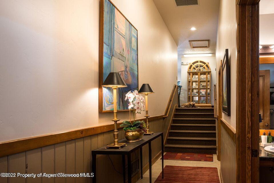 38 Diamond A Ranch Road Carbondale, CO 81623 - Photo 11 of 44 a view of entryway and hall with wooden floor
