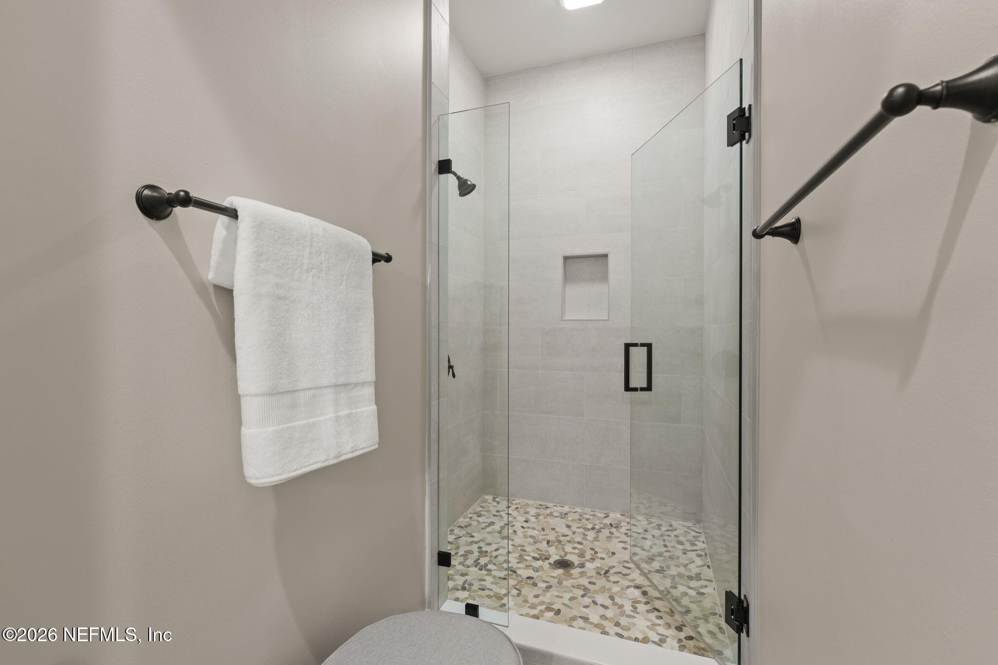 599 Timber Bridge Lane Atlantic Beach, FL 32233 - Photo 21 of 60 a bathroom with a shower and toilet
