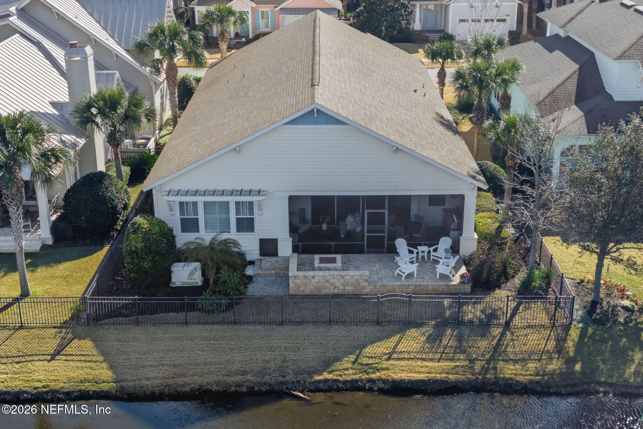 599 Timber Bridge Lane Atlantic Beach, FL 32233 - Photo 47 of 60 a front view of a house with sitting area