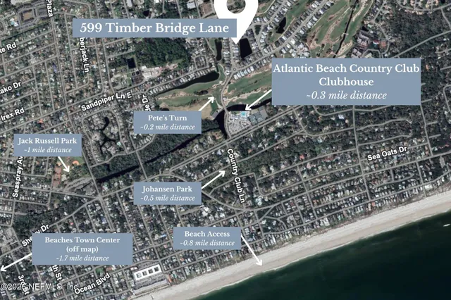 $1,899,000 | 599 Timber Bridge Lane, Atlantic Beach, FL 32233