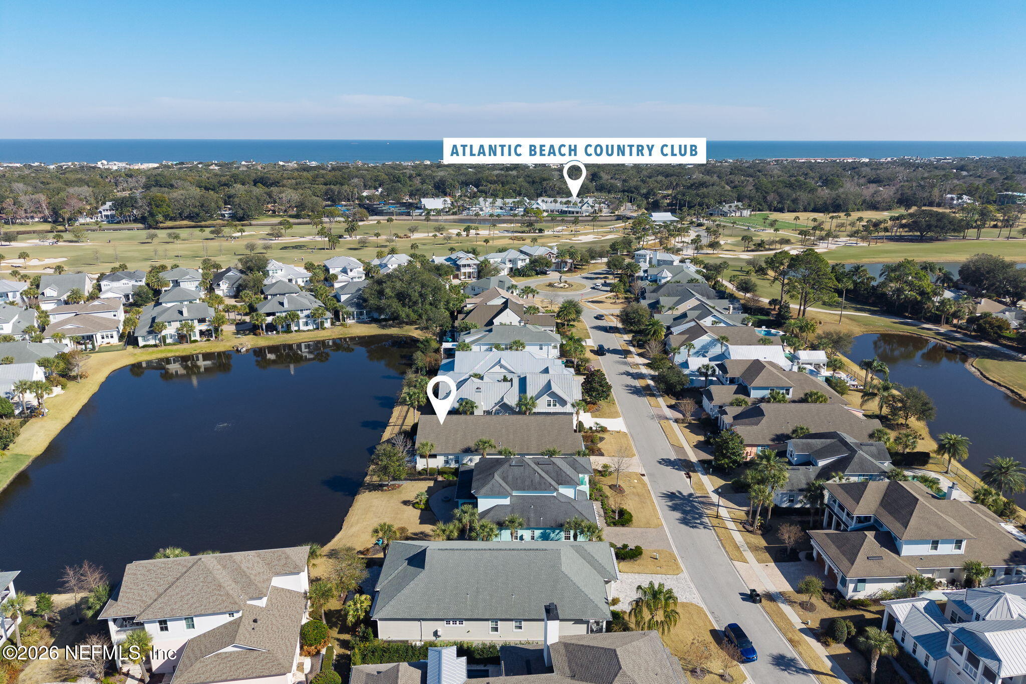599 Timber Bridge Lane Atlantic Beach, FL 32233 - Photo 7 of 60 an aerial view of a city