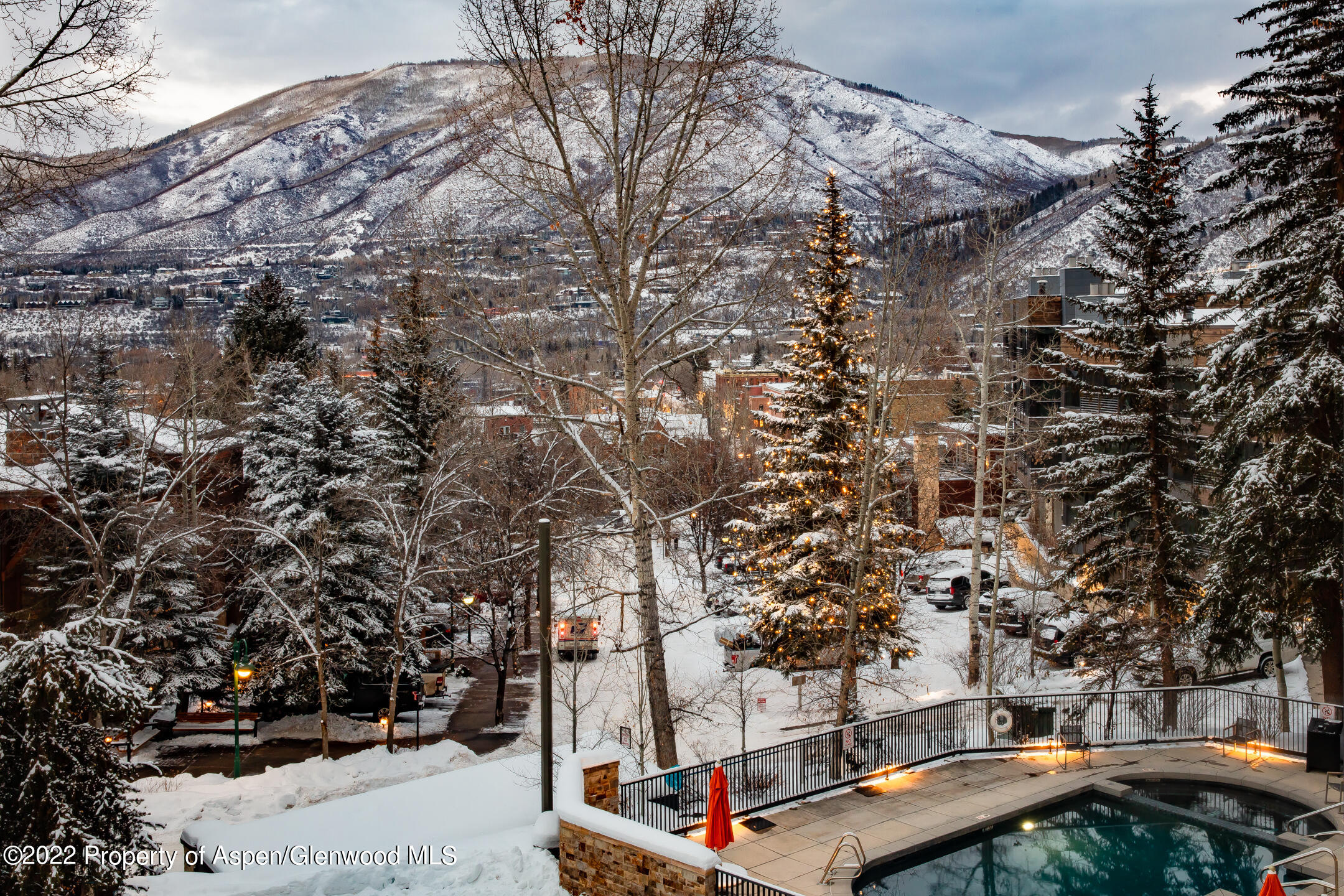 800 South Mill Street, Unit 201C Aspen, CO 81611 - Photo 13 of 13 a view of outdoor space with seating area