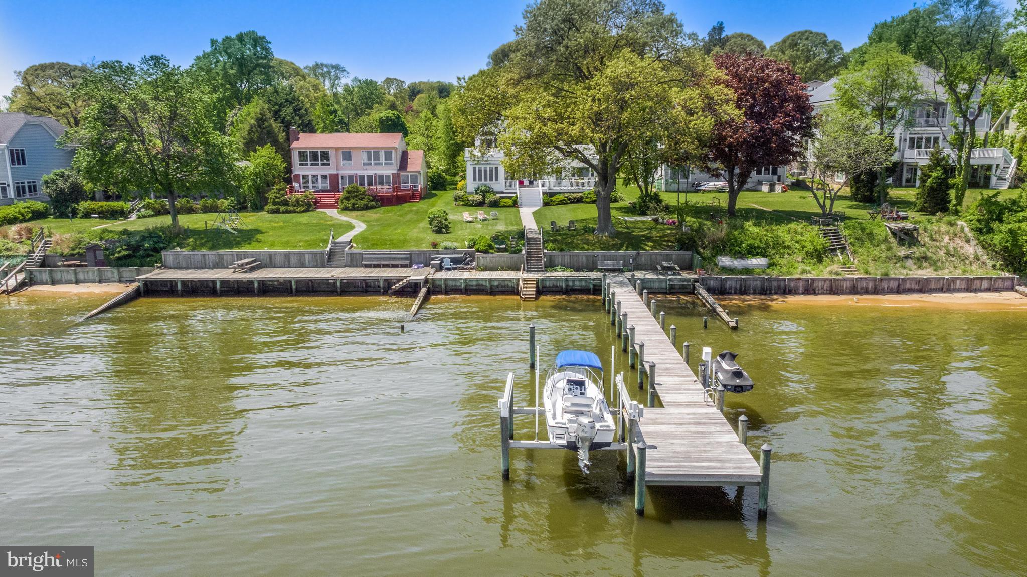 1186 River Bay Road Annapolis, MD 21409 - Photo 8 of 30 17' Boston Whaler/jet ski negotiable! Sandy beach
