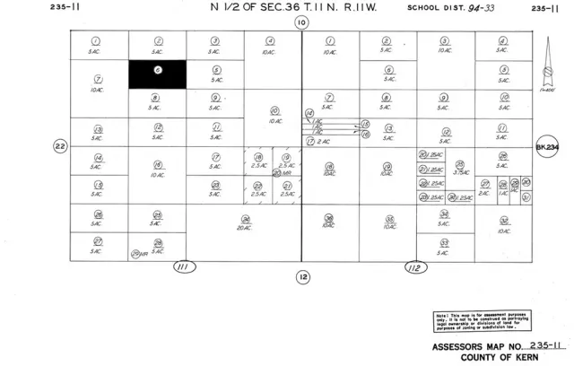 $14,200 | 0 Aka South Of 58th, Bakersfield, CA 93308