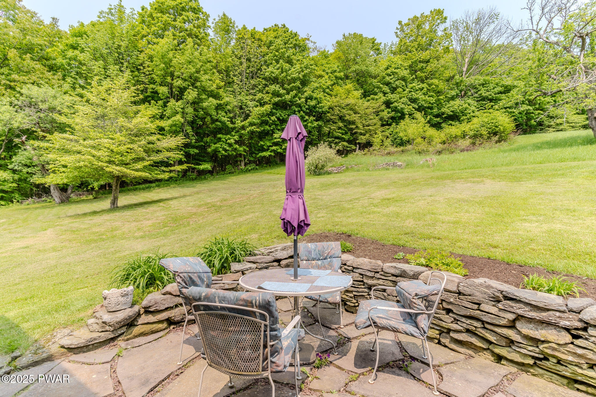 113 Jacobs Ladder Road Starrucca, PA 18462 - Photo 85 of 88 Backyard Stone Patio with Garden Path