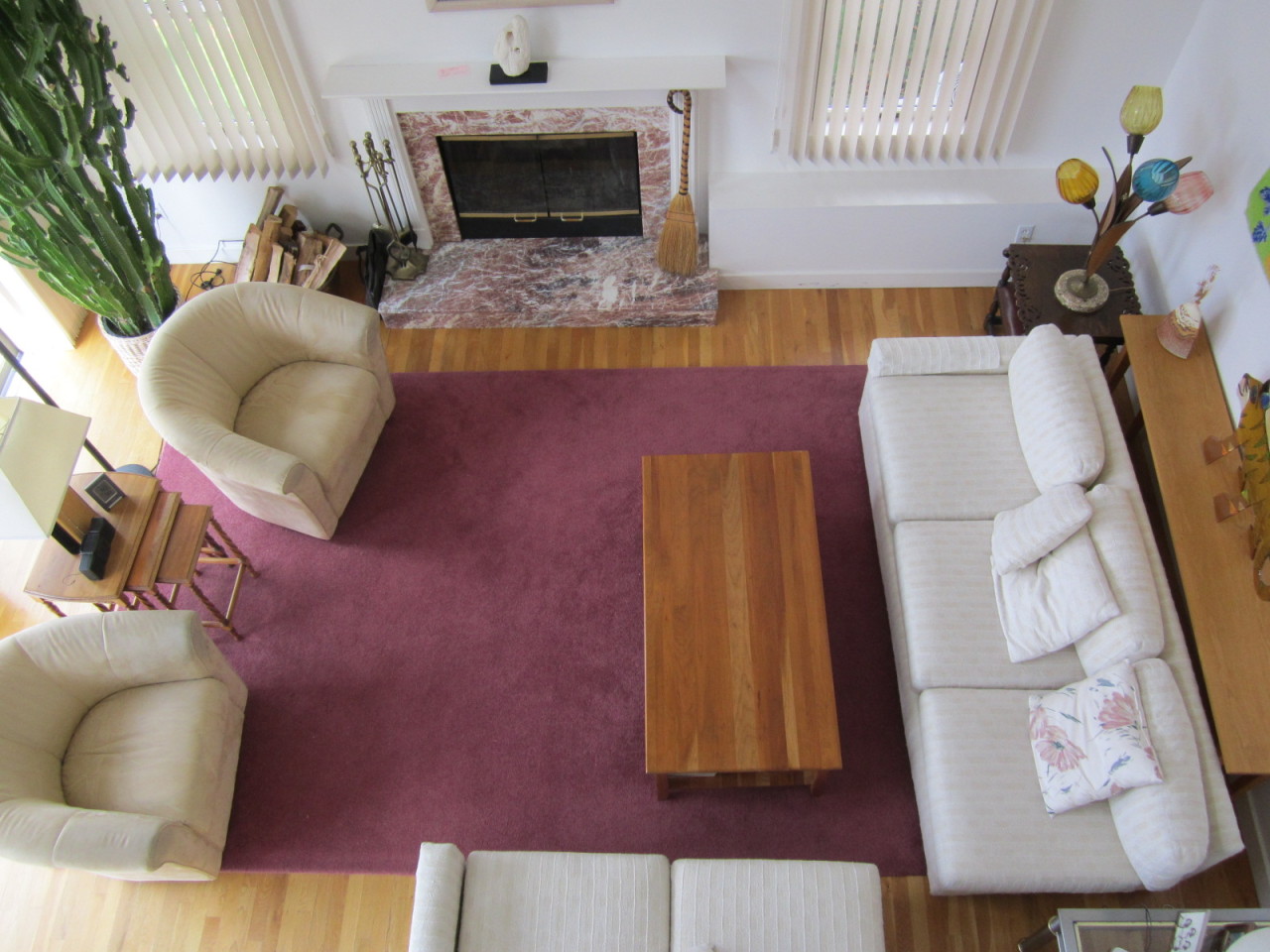 200 Stockbridge Road Stockbridge, MA 01262 - Photo 11 of 24 livingroom from loft
