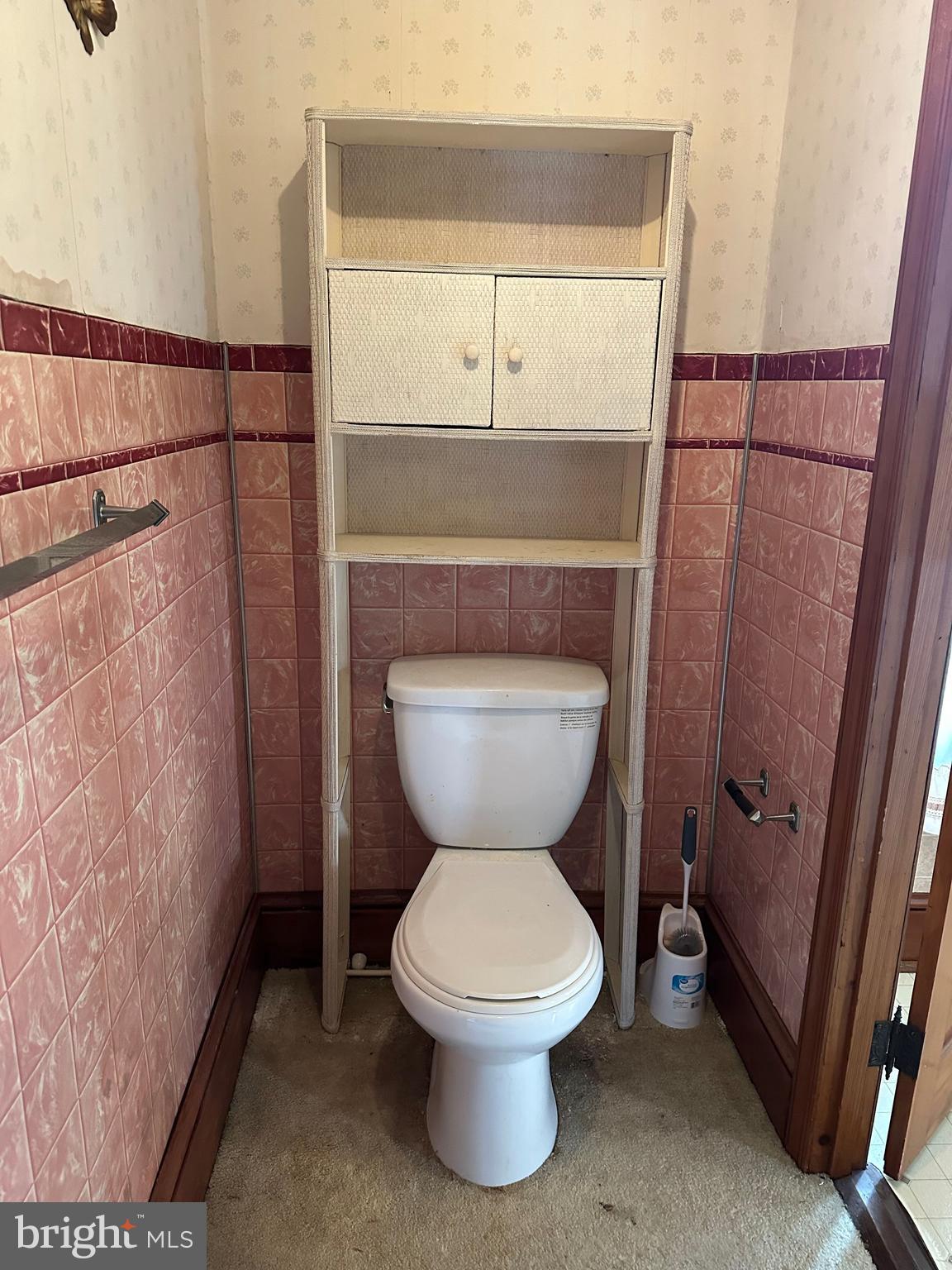 4847 Homeville Road Cochranville, PA 19330 - Photo 24 of 36 a bathroom with a toilet and a shower