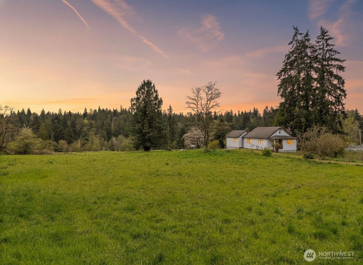 12106 County Line Road East Edgewood, WA 98372 - Photo 1 of 31 a view of a field of grass and trees