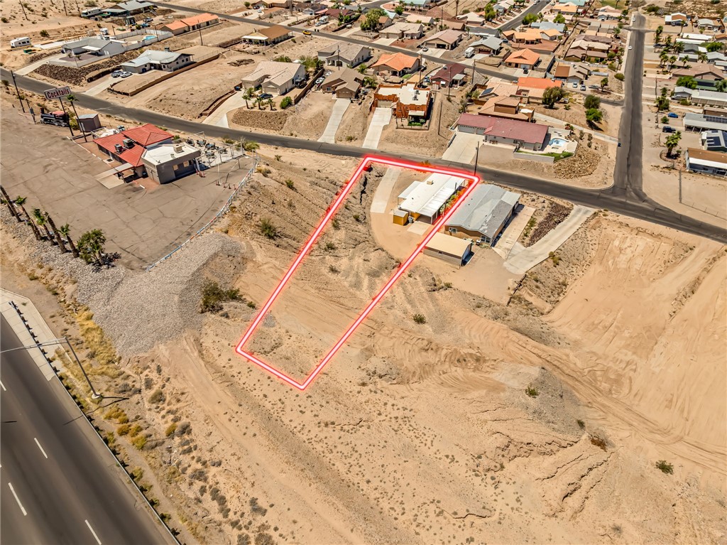 3880 Rising Sun Road Bullhead City, AZ 86442 - Photo 40 of 42 Property Boundary Overlay. Illustrating the defined perimeter of the property