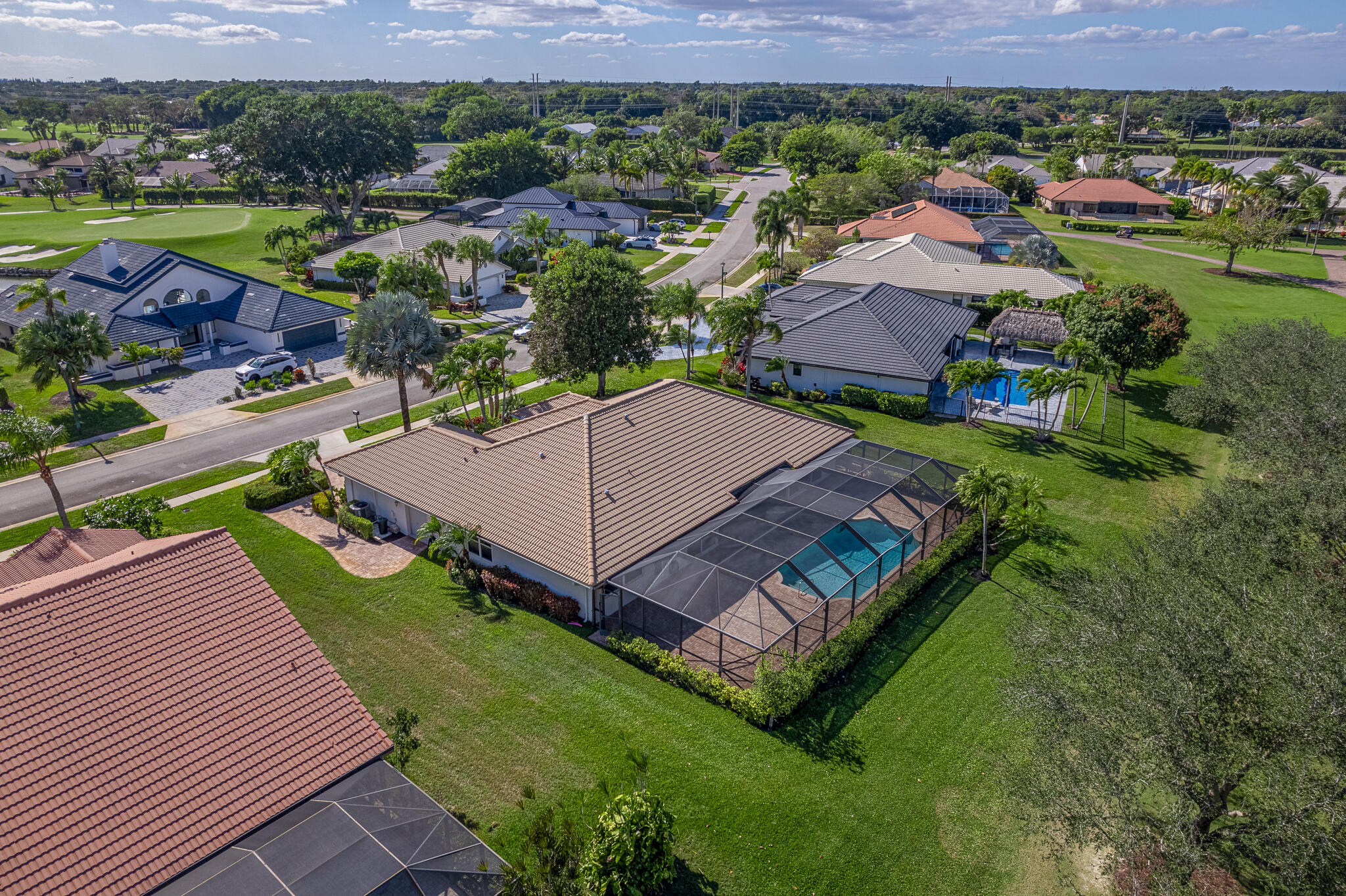 10791 River Glenn Drive Boca Raton, FL 33428 - Photo 48 of 68 an aerial view of a house