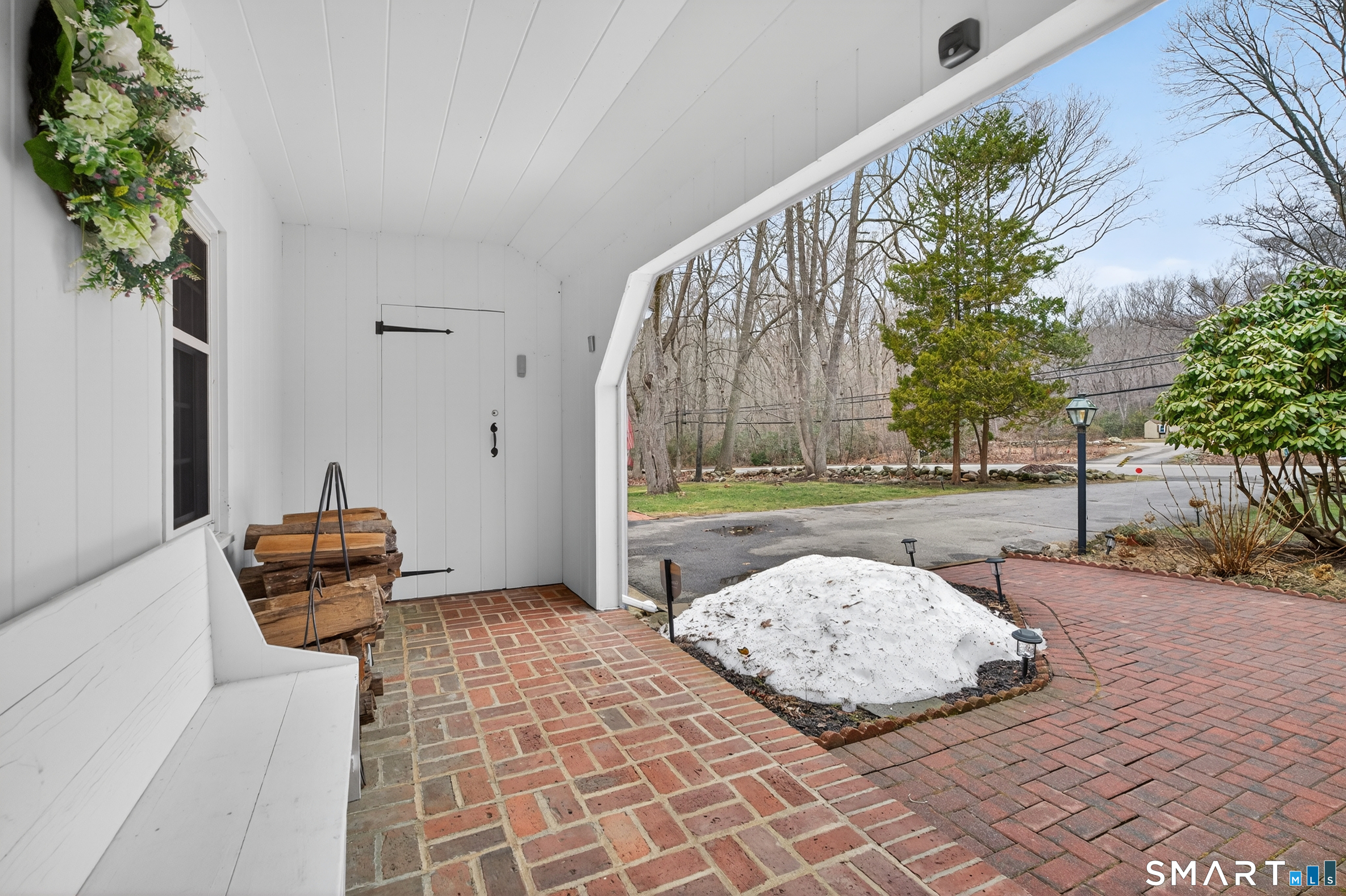 24 Saunders Hollow Road Old Lyme, CT 06371 - Photo 4 of 36 Covered entry