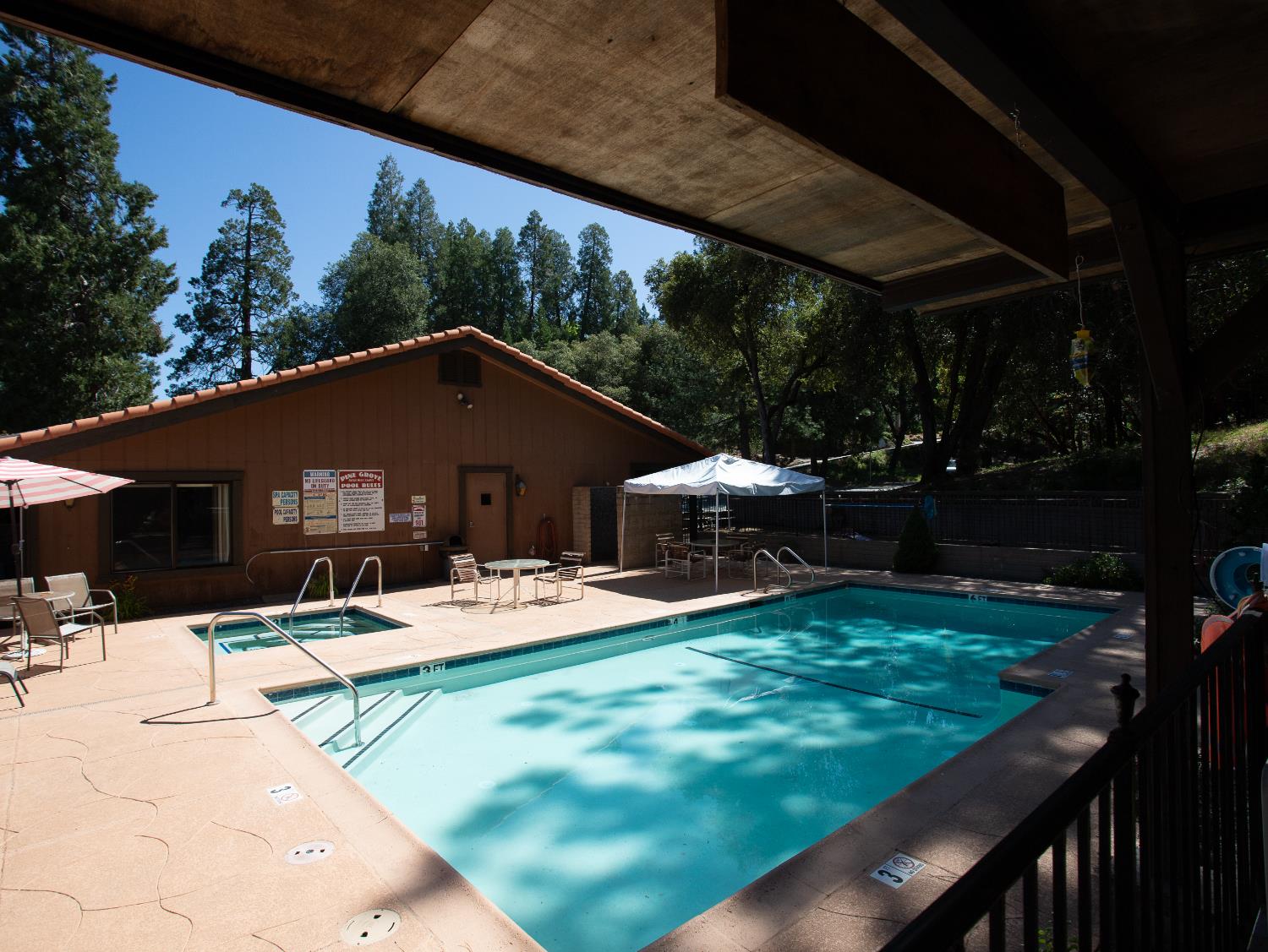 14074 Irish Town Road, Unit 40 Pine Grove, CA 95665 - Photo 48 of 51 a view of a house with backyard and sitting area