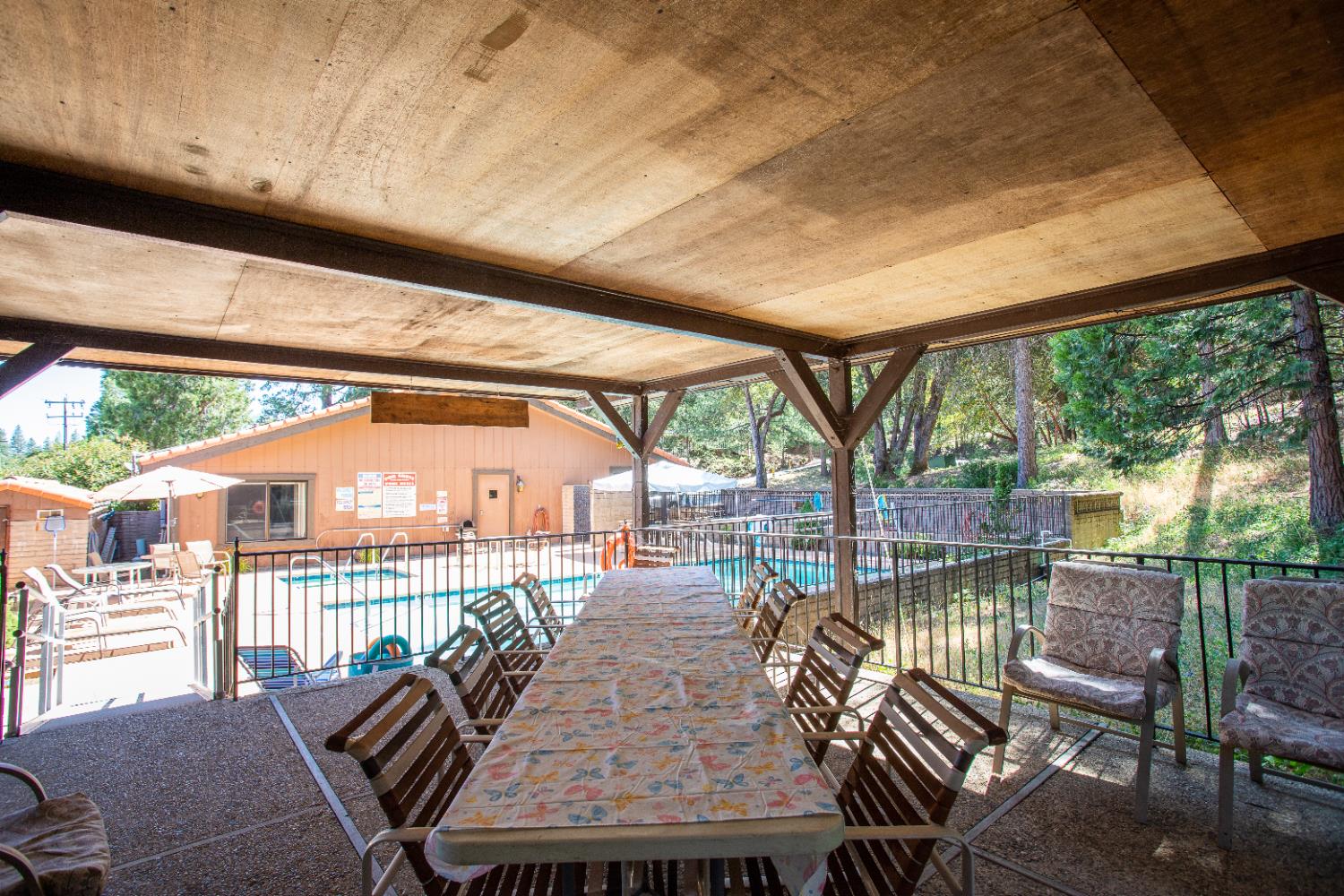 14074 Irish Town Road, Unit 40 Pine Grove, CA 95665 - Photo 50 of 51 a view of a city from a dining room with furniture and wooden floor