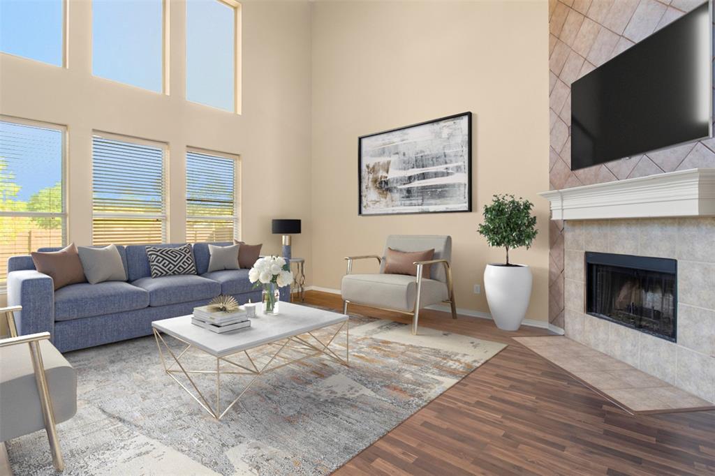 2113 Glen Manor Road Corinth, TX 76208 - Photo 11 of 36 Virtually staged living room