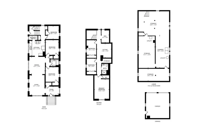a picture of a floor plan