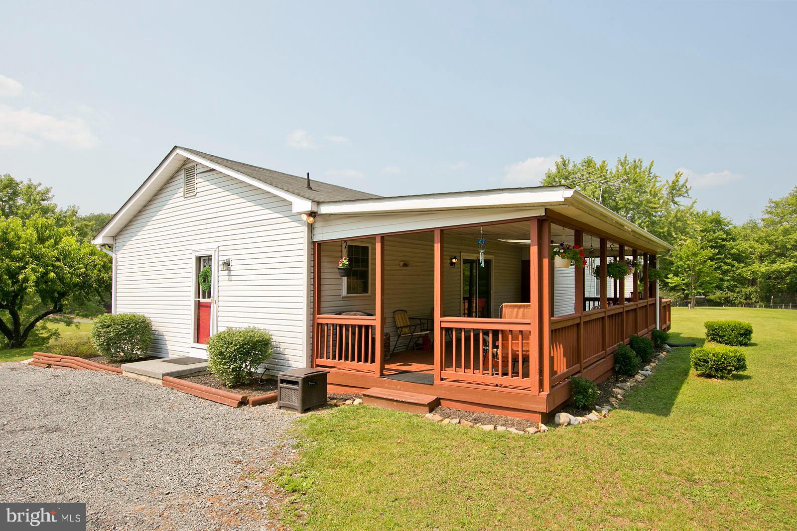 4001 Back Creek Road High View, VA 26808 - Photo 25 of 32 Large covered deck with skylights.