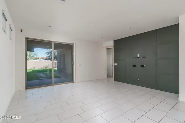 a view of an empty room with window