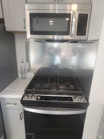 a close view of stove