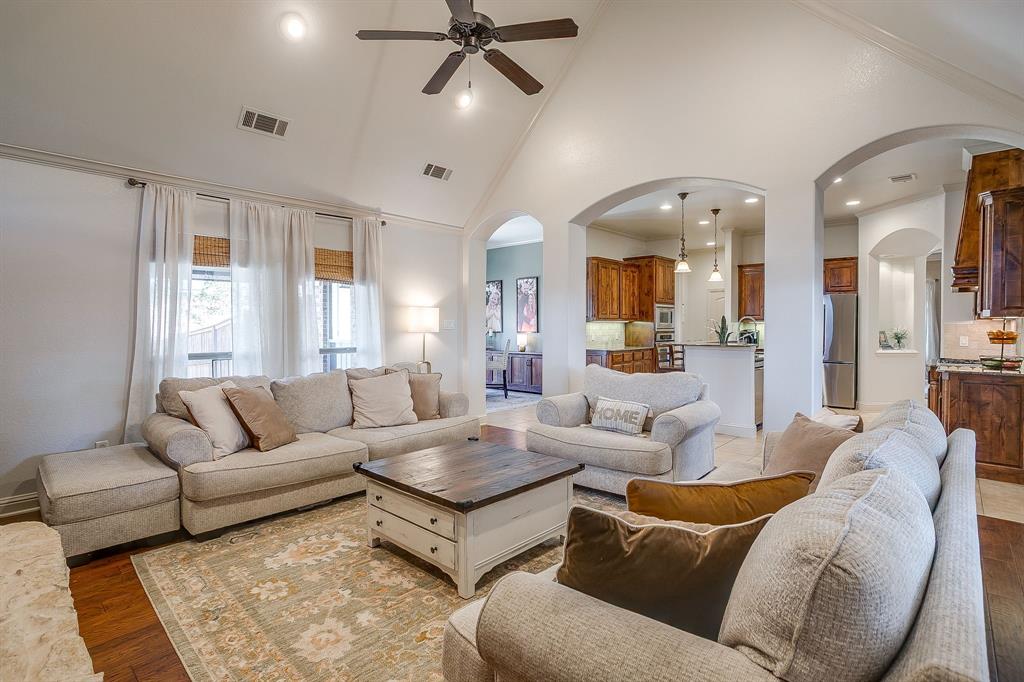 43 Crown Road Willow Park, TX 76087 - Photo 16 of 40 a living room with furniture and a large window