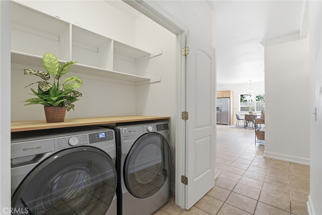 451 Hideaway Chico, CA 95926 - Photo 17 of 33 a view of storage and utility room with washer and dryer