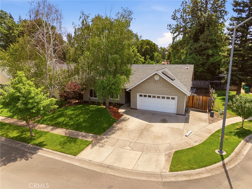 451 Hideaway Chico, CA 95926 - Photo 6 of 33 a view of a house with a yard and potted plants
