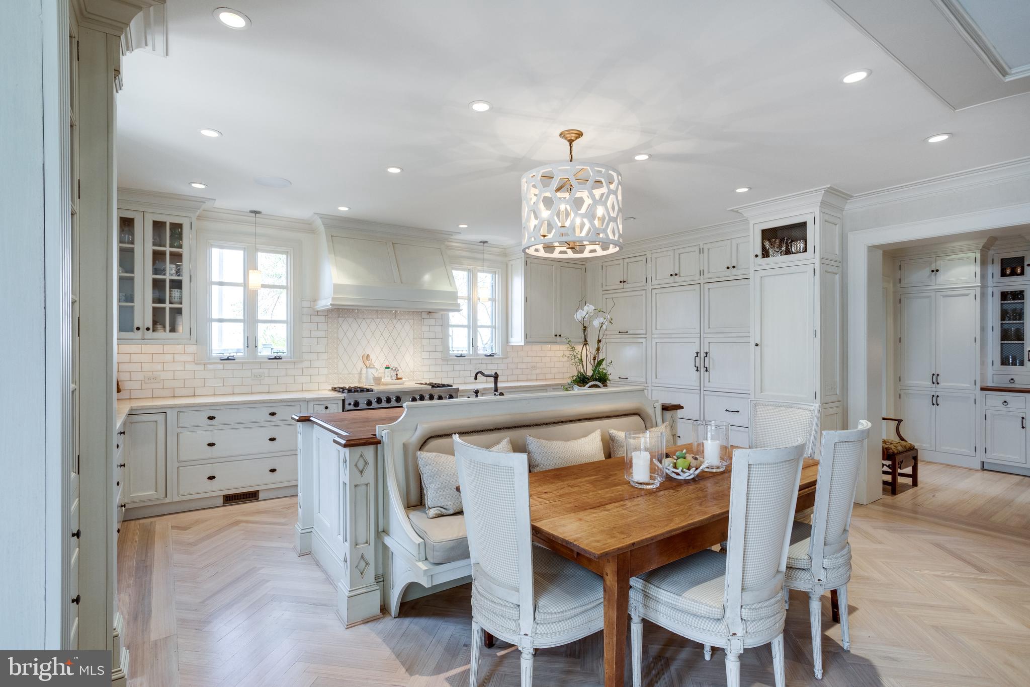 2203 Belle Haven Road Alexandria, VA 22307 - Photo 18 of 77 Eat-in kitchen, custom cabinetry