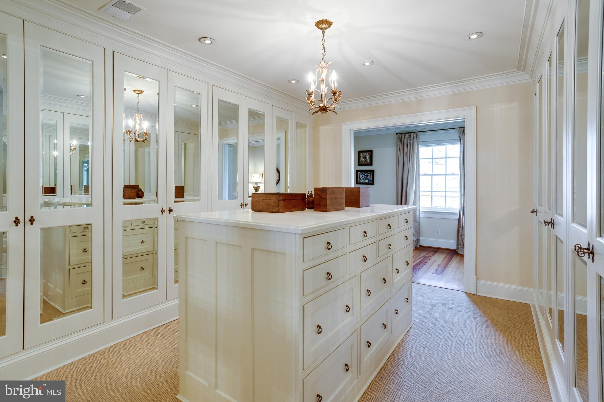 2203 Belle Haven Road Alexandria, VA 22307 - Photo 40 of 77 Dressing island with drawers, hidden ironing board