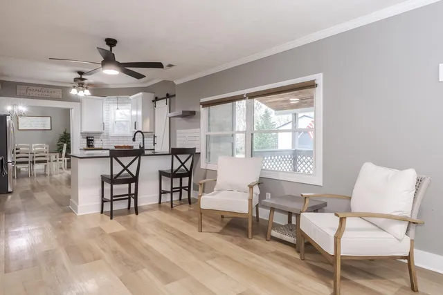 a view of a walk in closet