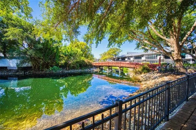 a view of a pathway with a yard