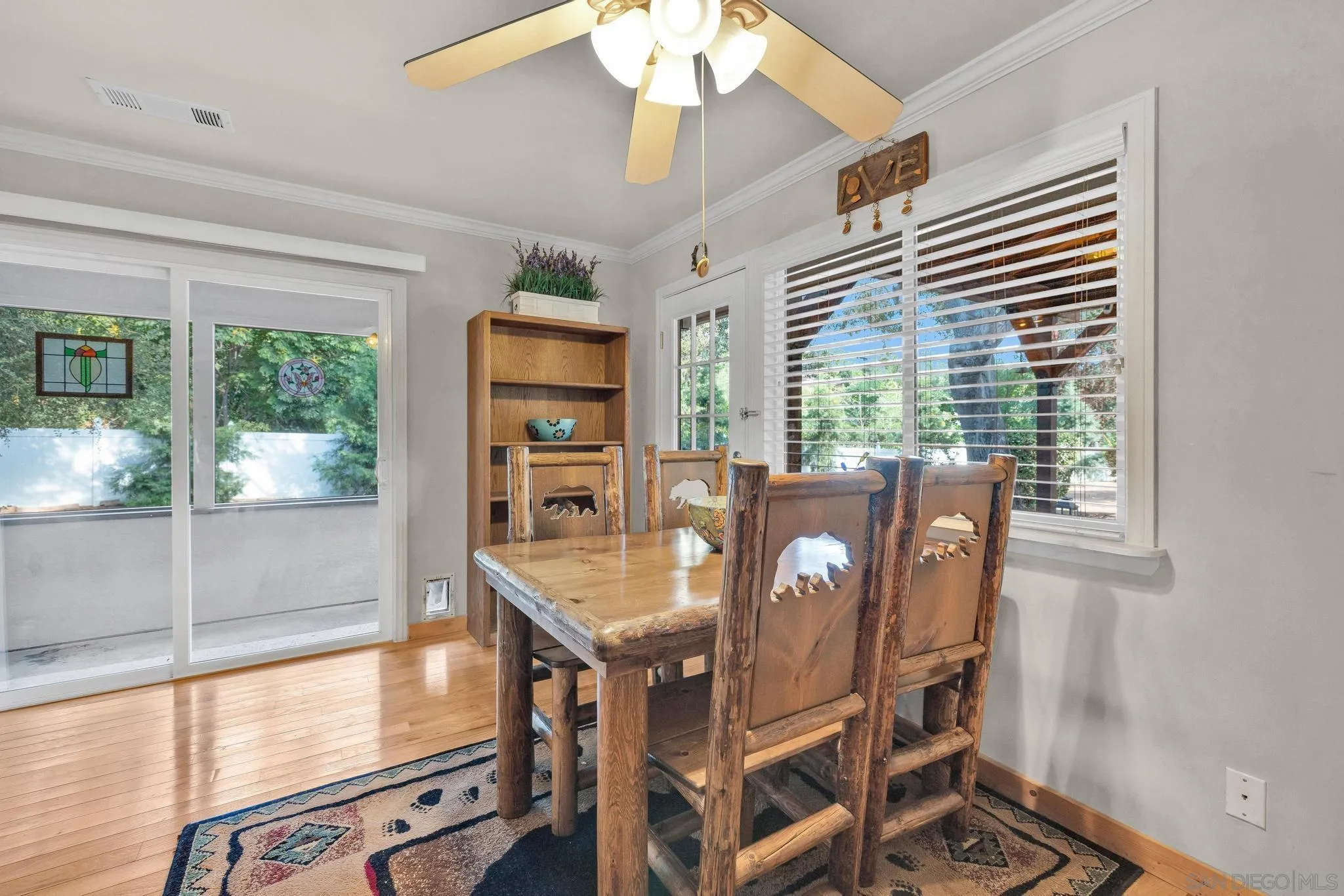 1695 Calmin Way Fallbrook, CA 92028 - Photo 21 of 44 a view of a dining room with furniture window and outside view