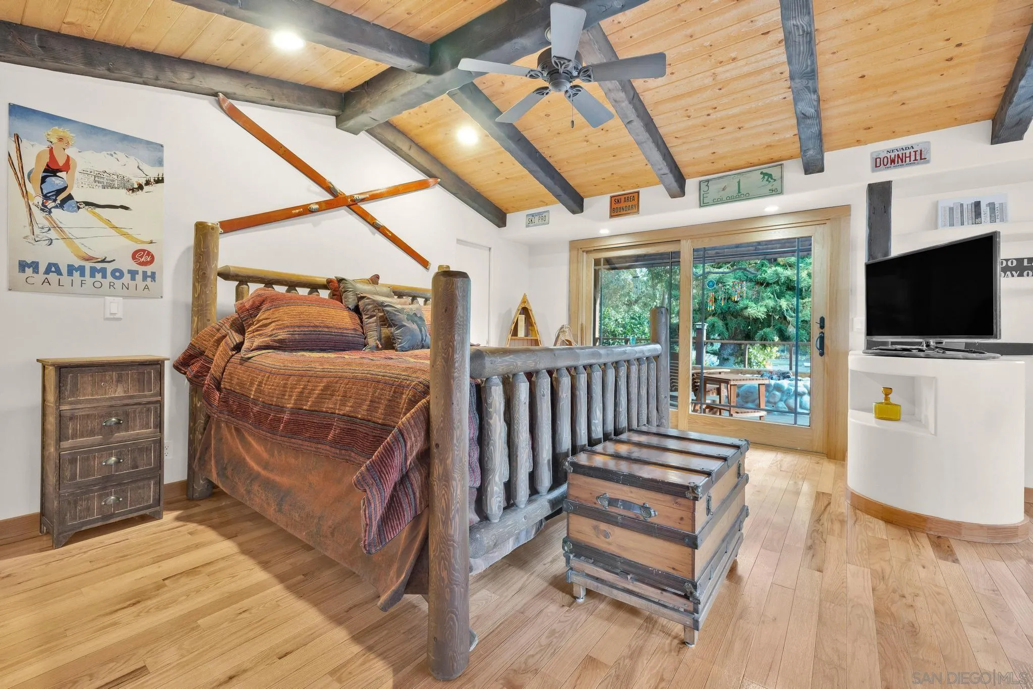 1695 Calmin Way Fallbrook, CA 92028 - Photo 25 of 44 a bedroom with furniture and flat screen tv