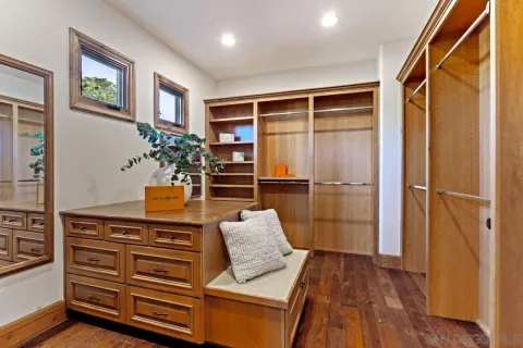 a room with furniture and a window