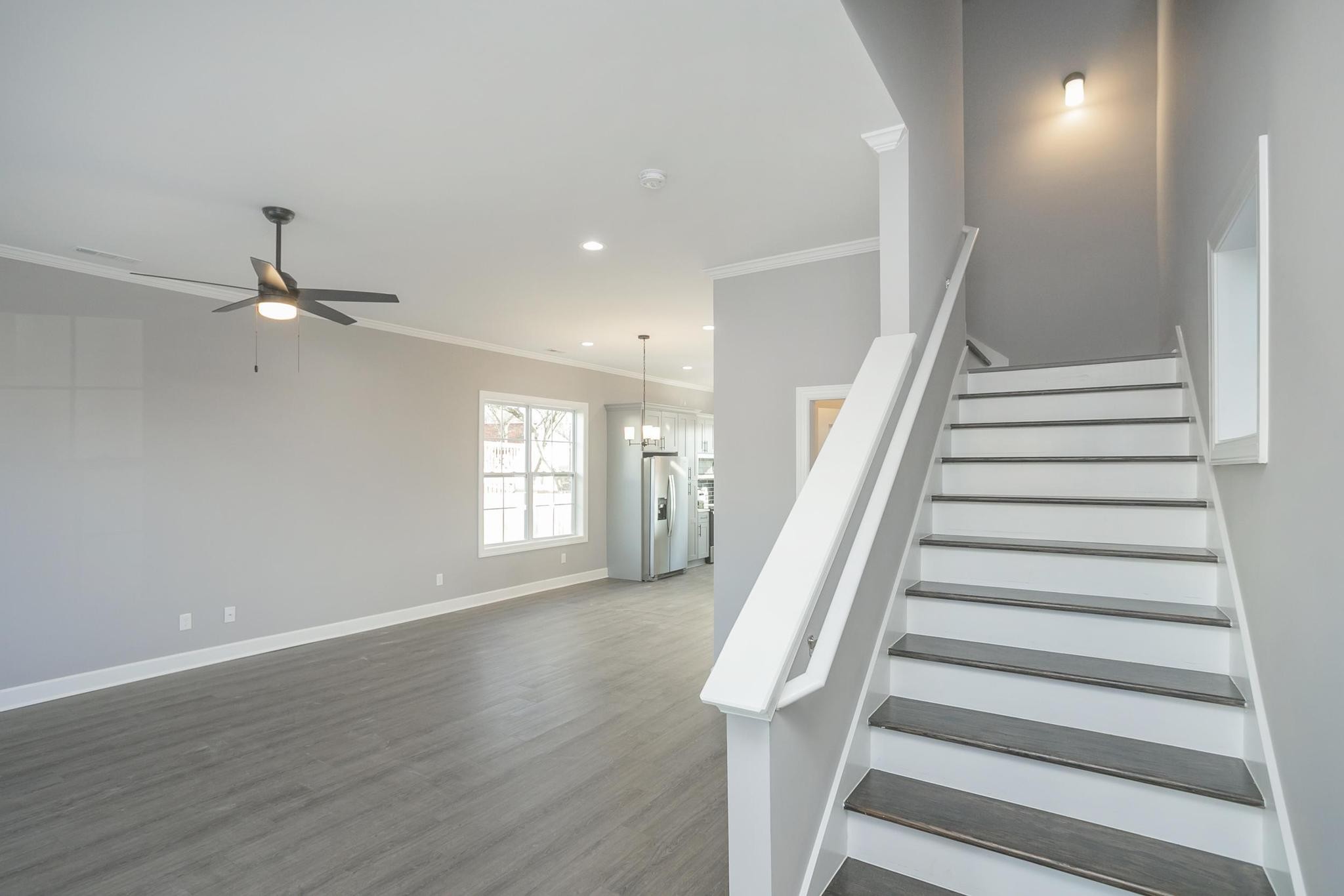4329 Old Goins Road Nashville, TN 37211 - Photo 16 of 24 wooden floor in an empty room with a window