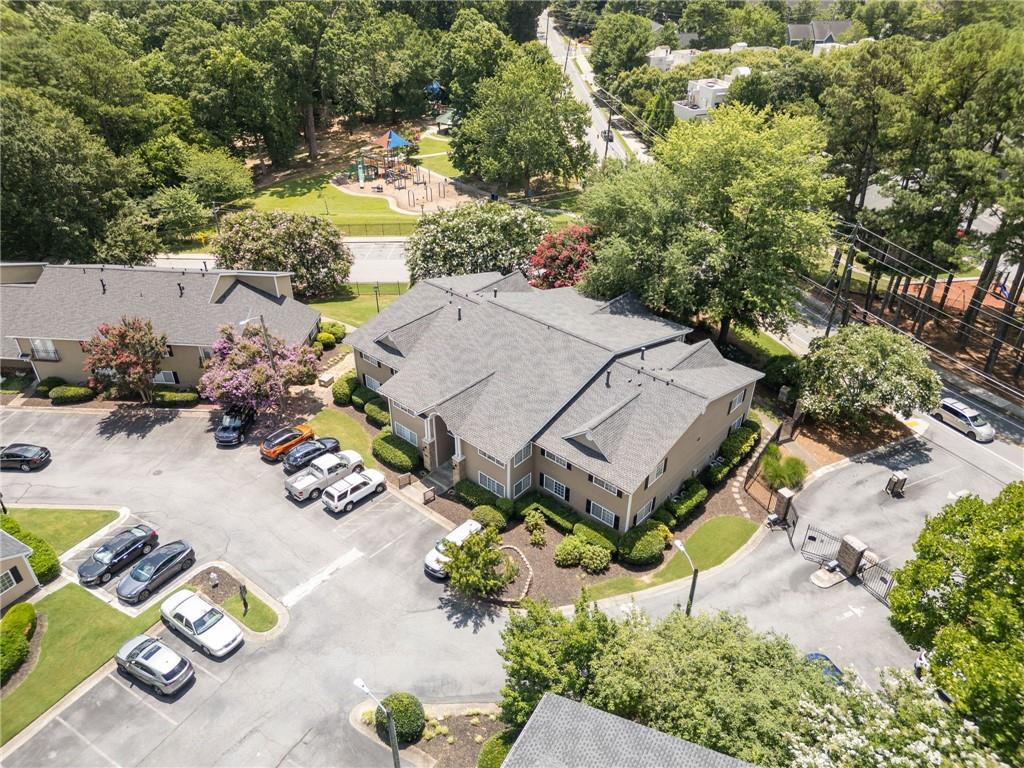 1468 Briarwood Road Northeast, Unit 108 Atlanta, GA 30319 - Photo 24 of 33 an aerial view of a