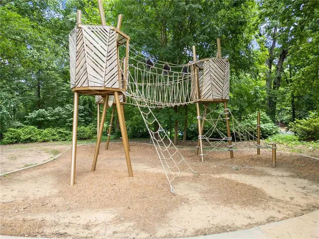 a view of outdoor space with seating area