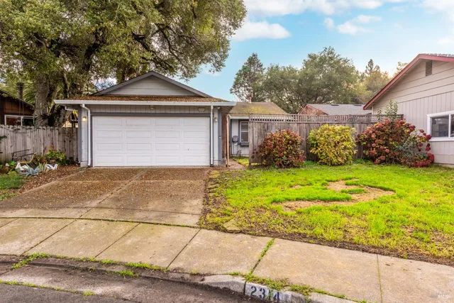 $485,000 | 2314 Gads Hill Court, Santa Rosa, CA 95401