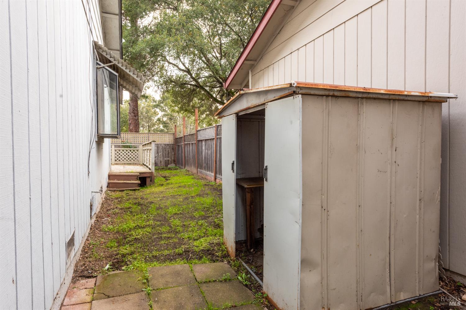 2314 Gads Hill Court Santa Rosa, CA 95401 - Photo 31 of 37 Side yard and shed