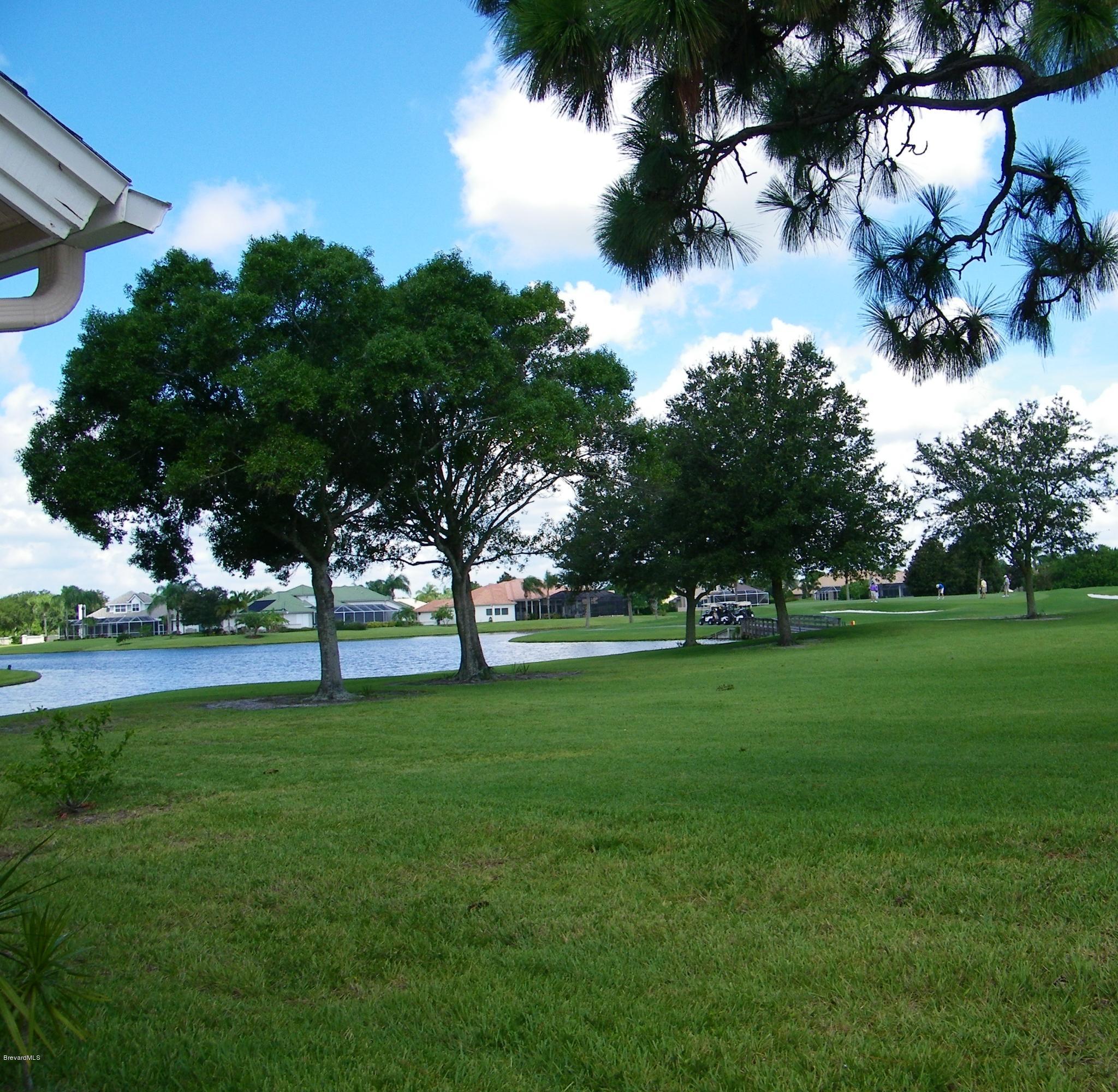 844 Ridge Lake Drive Melbourne, FL 32940 - Photo 19 of 29 Relax and Watch Golfers & Wildlife