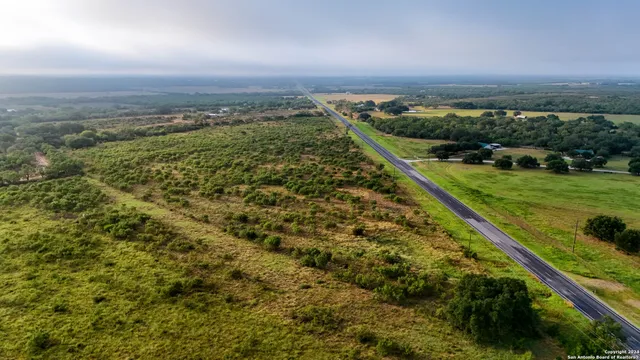 a view of a city with ocean view