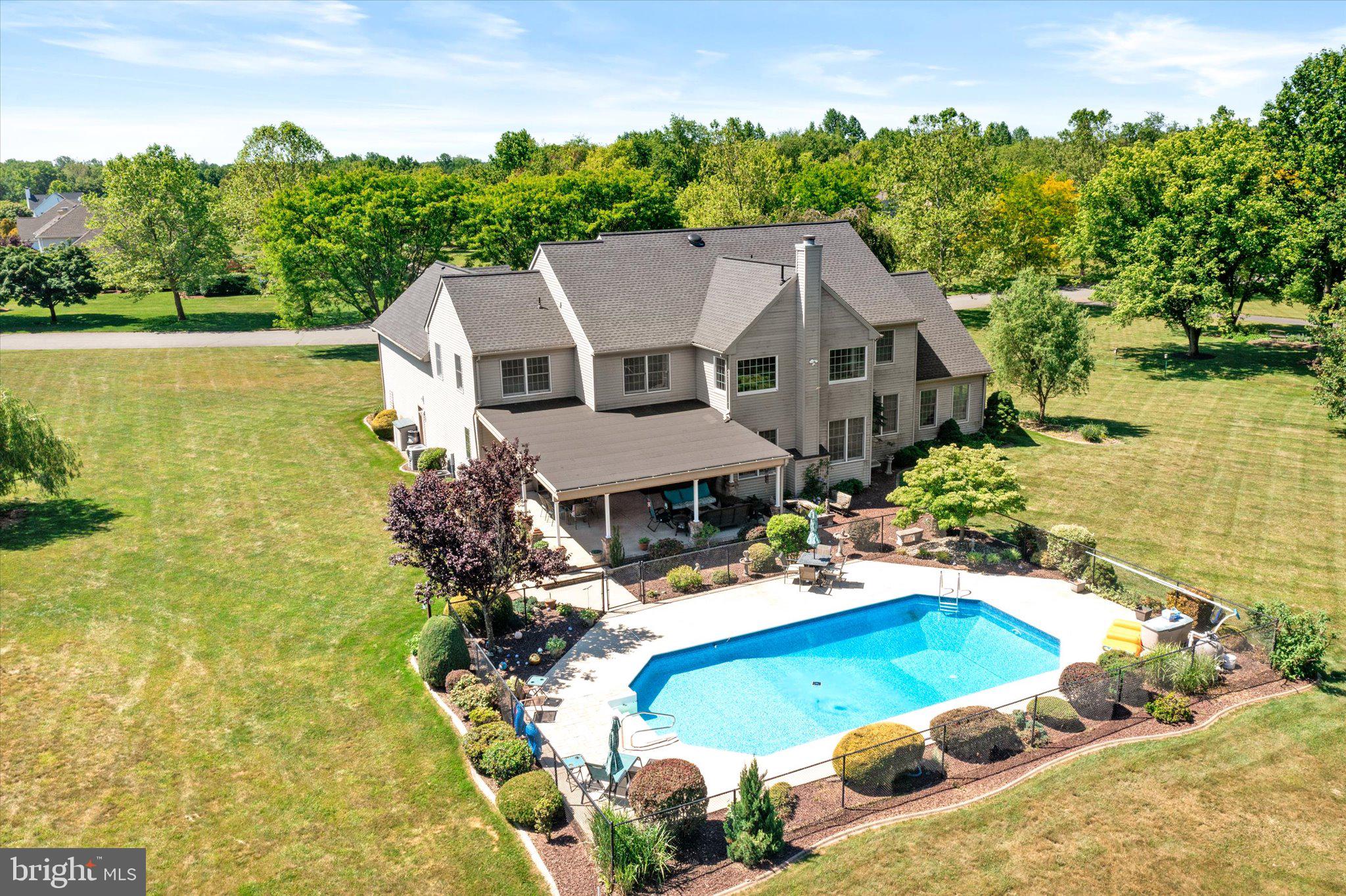8 Carney Way Hamilton, NJ 08620 - Photo 4 of 66 Spacious home with serene pool oasis.