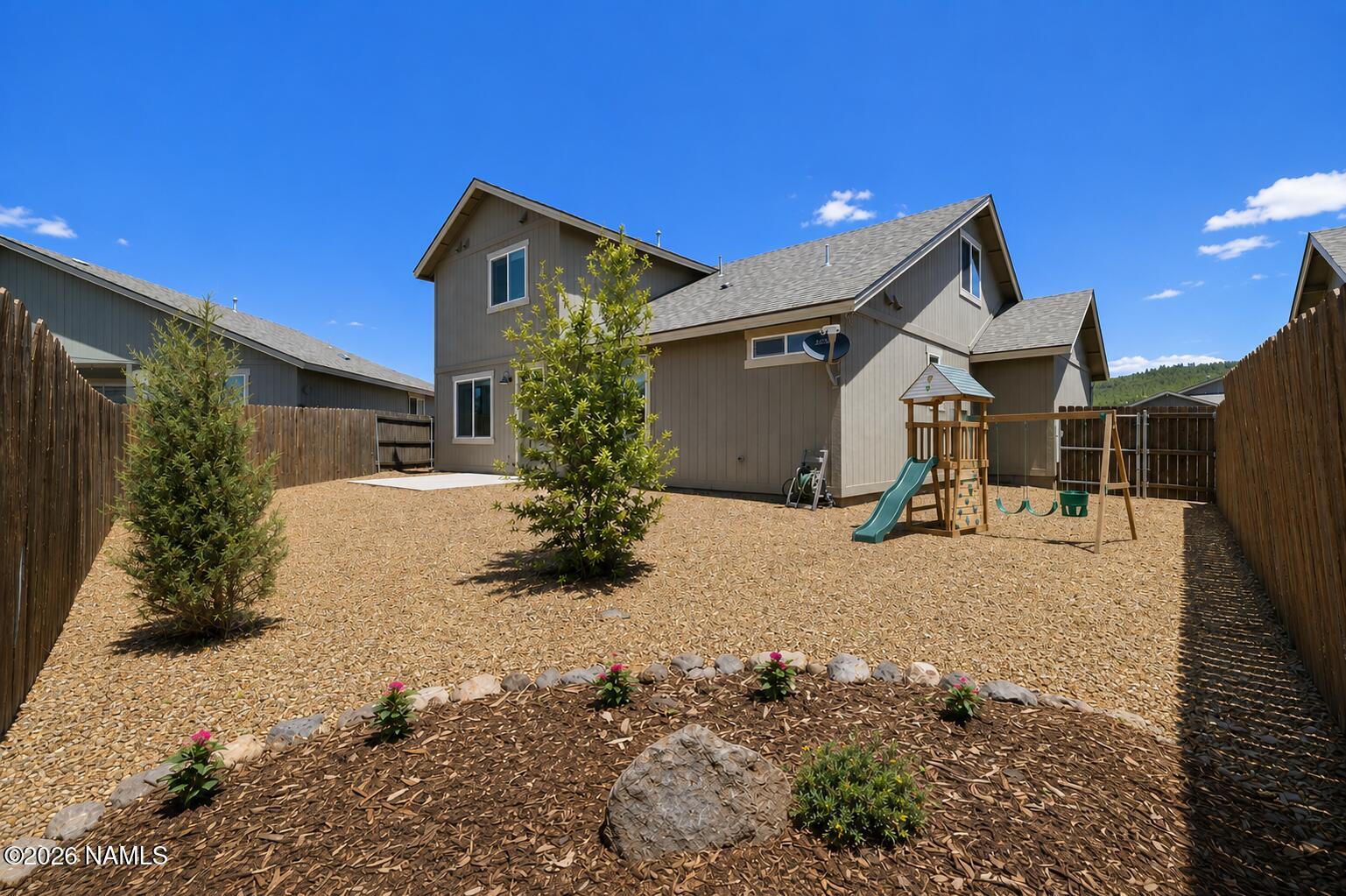 11951 Hydrus Road Bellemont, AZ 86015 - Photo 42 of 47 Backyard Virtually Staged