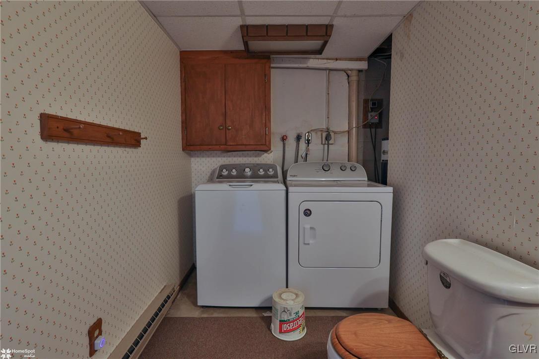 2629 Beacon Road Bath, PA 18014 - Photo 29 of 40 a bathroom with a granite countertop toilet and a sink