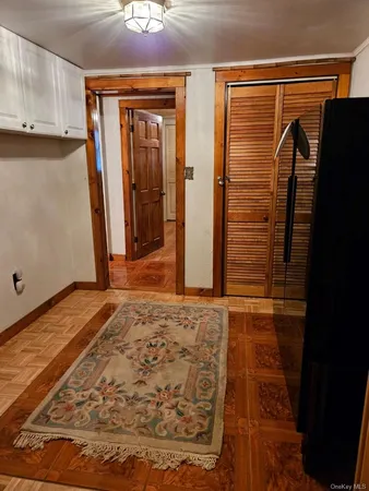 a view of front door