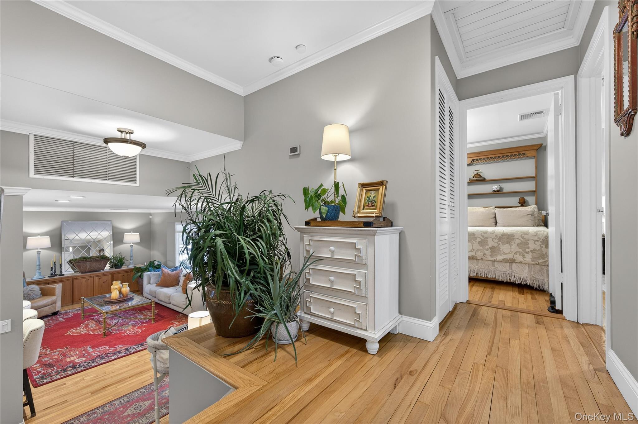 6 Dale Avenue Syosset, NY 11791 - Photo 16 of 34 a living room with furniture and a potted plant