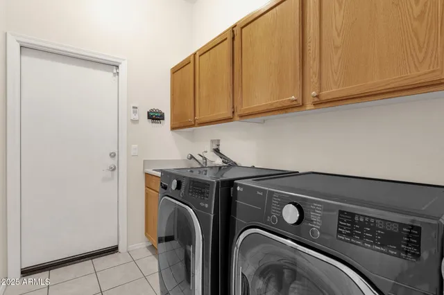 a work room with furniture and windows
